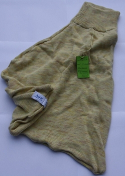 Babypuksack  gelb weiß meliert