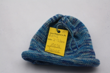 Rollmütze Blau