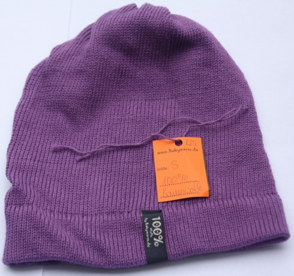 Beanie Lila hell
