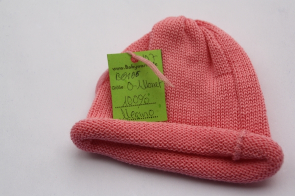 Rollmütze Rosa