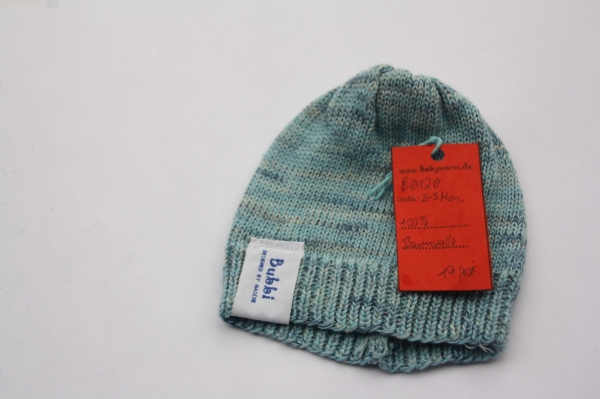 Beanie 2-3 Monate Blau