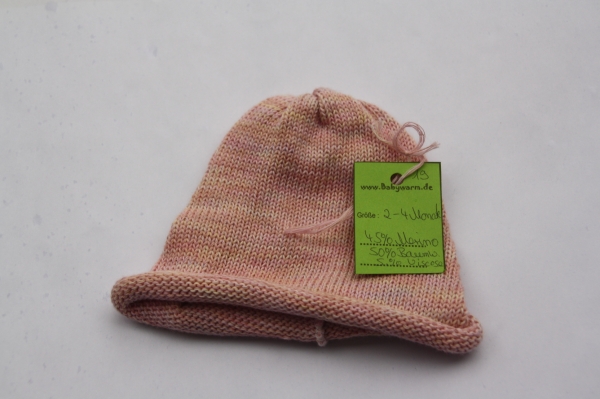 Rollmütze Rosa 19
